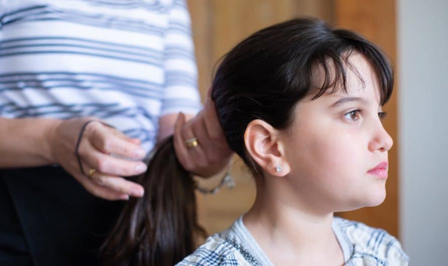 Coiffure facile pour petite fille