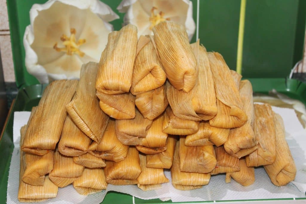 Tamales du Mexique